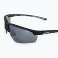 Fahrradbrille Alpina Tri-Effect 2.1 black matte/black mirror/clear/orange mirr 5
