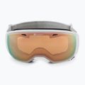 Skibrille Alpina Estetica Q-Lite pearlwhite gloss/mandarin sph 2