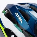 Fahrradhelm Alpina MTB 17 dark blue/neon 7