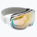Skibrille Alpina Granby QV white gloss/gold sph