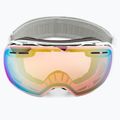 Skibrille Alpina Granby QV white gloss/gold sph 2