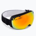 Skibrille Alpina Granby Q-Lite black matt/red sph