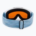 Skibrille für Kinder Alpina Piney white/skyblue matt/orange 3