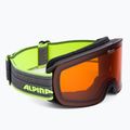 Skibrille Alpina Nakiska black-neon/dh