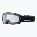 Skibrille Alpina Nakiska black matt/clear 6