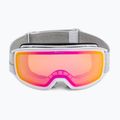 Skibrille Alpina Nakiska Q-Lite white matt/pink 2