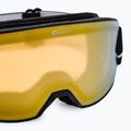 Skibrille Alpina Nakiska Q-Lite black matt/gold 5