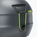 Skihelm Alpina Grand charcoal/neon matt 7