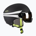 Skihelme für Kinder Alpina Zupo Visor Q-Lite charcoal/neon matt 4