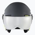 Skihelme für Kinder Alpina Zupo Visor Q-Lite charcoal/neon matt 10