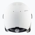 Skihelm Alpina Arber Visor Q Lite white matt 11