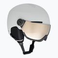 Skihelm Alpina Arber Visor Q Lite grau matt