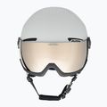 Skihelm Alpina Arber Visor Q Lite grau matt 2