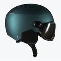 Skihelm Alpina Arber Visor Q Lite petrol/green matt 2