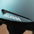 Skihelm Alpina Arber Visor Q Lite petrol/green matt 8
