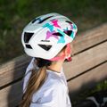 Fahrradhelm für Kinder Alpina Pico pearlwhite butterflies gloss 9