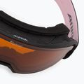 Skibrille Alpina Nakiska black/rose matt/orange 5