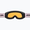 Skibrille Alpina Nakiska black/rose matt/orange 8