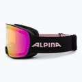 Skibrille Alpina Nakiska Q-Lite black/rose matt/pink 4