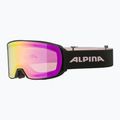 Skibrille Alpina Nakiska Q-Lite black/rose matt/pink 6
