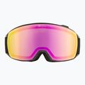 Skibrille Alpina Nakiska Q-Lite black/rose matt/pink 7