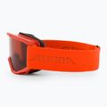 Skibrille für Kinder Alpina Piney pumpkin matt/orange 4