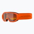 Skibrille für Kinder Alpina Piney pumpkin matt/orange 6