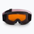 Skibrille für Kinder Alpina Piney black/rose matt/orange 2