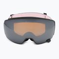 Skibrille Alpina Double Jack Mag Q-Lite black/rose matt/mirror black 2