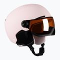 Skihelme für Kinder Alpina Zupo Visor Q-Lite rose matt