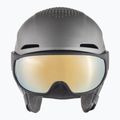 Skihelm Alpina Alto QV gunmetal matt 12