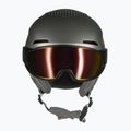 Skihelm Alpina Alto QV gunmetal matt 2