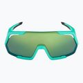 Alpina Rocket Q-Lite Sonnenbrille türkis matt/grün verspiegelt 2