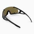 Alpina Hawkeye Q-Lite schwarz matt/silber verspiegelt Sonnenbrille 2