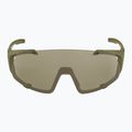 Alpina Hawkeye Q-Lite oliv matt/silber verspiegelt Sonnenbrille 2