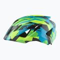 Alpina Pico Kinderfahrradhelm neongrün/blau glänzend 2