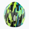 Alpina Pico Kinderfahrradhelm neongrün/blau glänzend 3