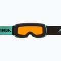 Skibrille Kinder Alpina Piney aqua matt/ orange 7