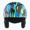 Alpina Pizi Kinderskihelm neon blau/grün glänzend 7