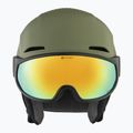 Alpina Alto Q-Lite Skihelm oliv matt 7
