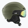 Alpina Alto Q-Lite Skihelm oliv matt 9