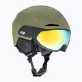 Alpina Alto Q-Lite Skihelm oliv matt