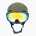 Alpina Alto Q-Lite Skihelm oliv matt 2