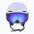 Alpina Alto Q-Lite Skihelm lila/schwarz matt 2