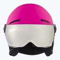 Alpina Kinderskihelm Zupo Visor Q-Lite rosa matt 2