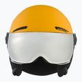 Alpina Kinderskihelm Zupo Visor Q-Lite gebrannt/ gelb matt 2