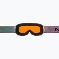 Skibrille Kinder Alpina Piney white/ flower matt/ orange 7