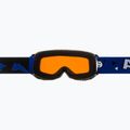 Alpina Piney Kinderskibrille schwarz/ blau matt/ orange 3