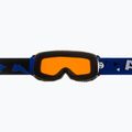 Skibrille Kinder Alpina Piney black/ blue matt/ orange 7