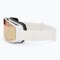 Skibrille Alpina Taos QV white matt/ gold 4